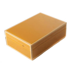 STORAGE BOX YELLOW LARGE